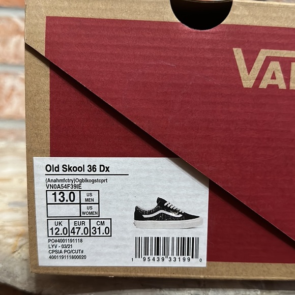 Vans Old Skool 36 Dx Anaheim factory - Picture 10 of 10